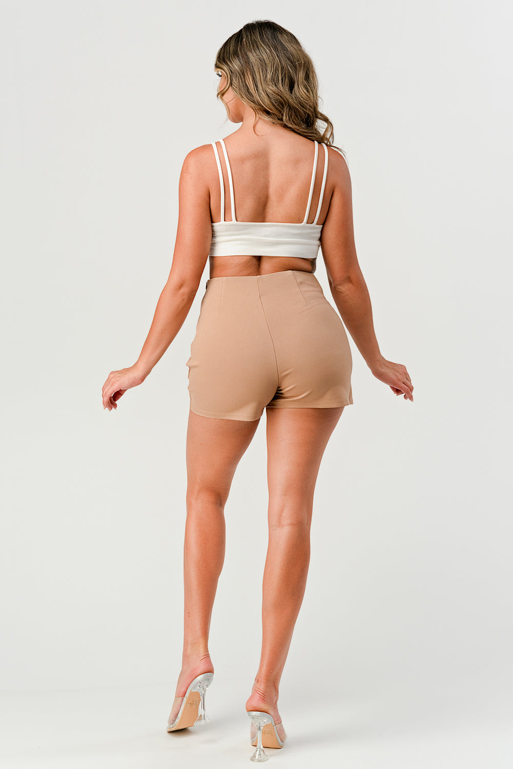 #P2350 Pontee Chic Skourt Side Buckle trimmed