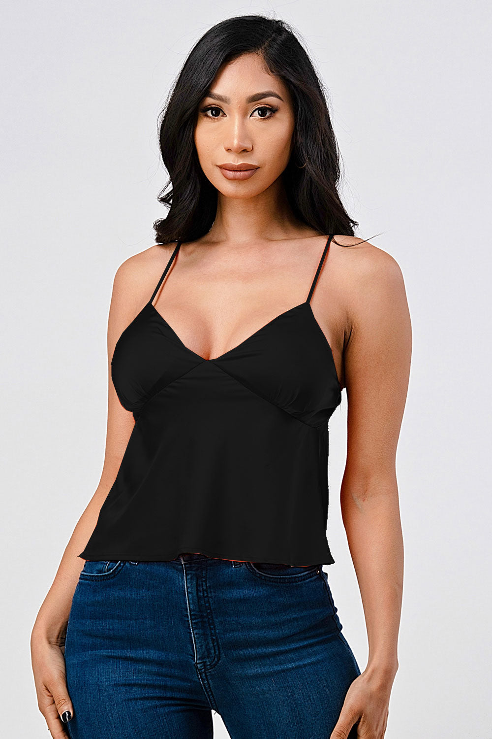 #T4139 Satin Cami Top
