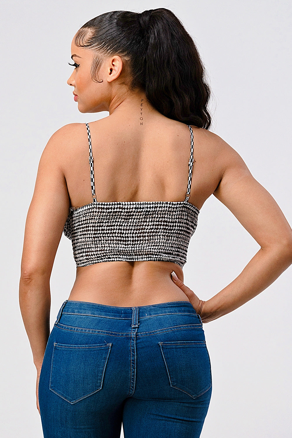 #T4273 Ruched Cami Top